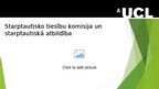 Presentations 'Starptautisko tiesību komisija un starptautiskā atbildība', 1.