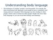 Presentations 'Body Language', 3.