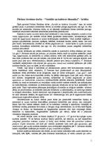 Summaries, Notes 'Pitrima Sorokina darba "Sociālā kultūra un dinamika" kritika', 1.