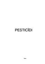 Research Papers 'Pesticīdi', 1.