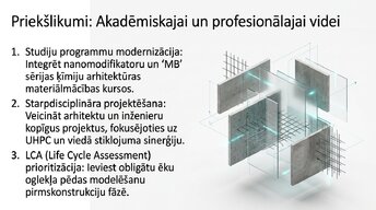Presentations 'Augstas stiprības un energoefektīvi betoni', 10.
