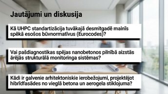 Presentations 'Augstas stiprības un energoefektīvi betoni', 13.