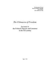 Essays 'The Chimaera of Freedom', 1.