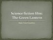 Presentations 'The Green Lantern', 1.