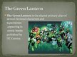 Presentations 'The Green Lantern', 7.
