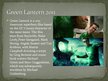 Presentations 'The Green Lantern', 9.