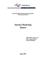 Summaries, Notes 'Internet Marketing', 1.