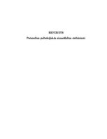 Research Papers 'Personības psiholoģiskās aizsardzības mehānismi', 1.