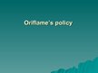 Presentations 'Oriflame - Natural Sweedish Company', 15.