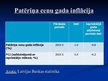 Presentations 'Inflācijas cēloņi un sekas Latvijas tautsaimniecībā', 9.