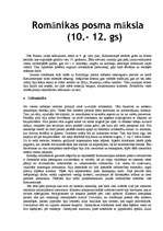 Research Papers 'Romānika', 1.