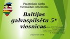 Presentations 'Konferenču viesnīcas, to pakalpojumu klāsts Baltijas valstīs', 1.