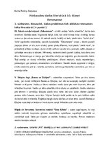 Summaries, Notes 'Renesance', 1.