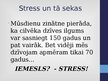 Presentations 'Stress. Stresa uzveikšanas paņēmieni', 6.