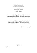 Research Papers 'Saulkrastu SVID analīze', 1.