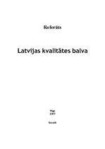 Research Papers 'Latvijas kvalitātes balva', 1.