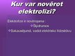 Presentations 'Elektrolīze', 3.
