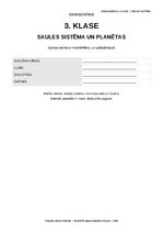 Samples 'Saules sistēma un planētas', 14.