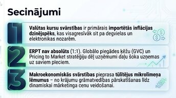 Presentations 'Valūtas kursu svārstības un importēto preču cenas', 14.