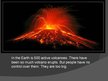 Presentations 'Volcano Eroptions', 4.