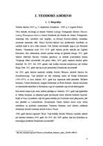 Research Papers 'Teodora Adorno darba "Esejas mūzikā" analīze', 4.