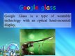 Presentations 'Google Glass', 5.