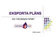 Presentations 'Eksporta plāns', 1.
