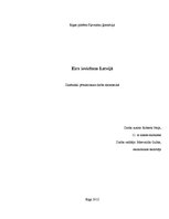 Research Papers 'Eiro ieviešana Latvijā', 1.