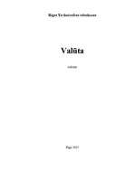 Research Papers 'Valūta', 1.