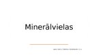 Presentations 'Minerālvielas', 1.