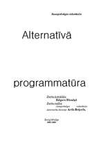 Research Papers 'Alternatīvā programmatūra', 1.