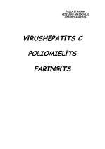 Research Papers 'Vīrushepatīts C, poliomielīts, faringīts', 1.