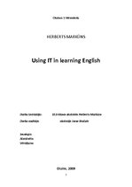 Research Papers 'Using IT in Learning English', 1.