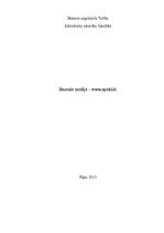 Research Papers 'Jaunais medijs - www.spoki.lv', 1.