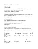 Summaries, Notes 'Procesora uzbūve un loģiskie operatori', 1.