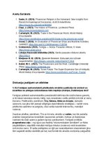Summaries, Notes 'Feniķiešu vēsture, kultūra, mitoloģija, sabiedrība un kultūras mantojums', 34.