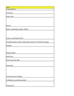 Summaries, Notes 'Discovering computers - system software - glossary', 1.