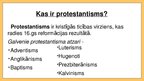 Presentations 'Protestantisms', 2.