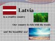 Presentations 'Latvia', 1.