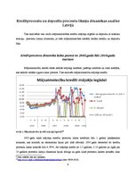 Research Papers 'Kredītprocentu un depozītu procentu dinamika Latvijā laika posmā no 2005. līdz 2', 9.