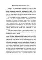 Essays 'Renesanses milzis - Leonardo da Vinči', 1.