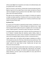 Essays 'The importance of healthy friendships', 13.