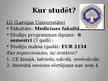Presentations 'Izvēles profesija - farmaceits', 14.