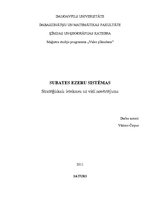 Practice Reports 'Stratēģiskais ietekmes uz vidi novērtējums Subates ezeru sistēmai', 1.