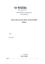 Research Papers 'Biznesa ētikas principi Aglonas novada pašvaldībā', 1.
