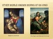 Presentations 'Leonardo Da Vinci's Art', 10.