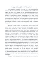 Essays 'Eseja par noveli “Raudupiete”', 1.