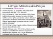 Presentations 'Kultūras dzīves un zinātnes attīstība Latvijā starpkaru periodā', 12.