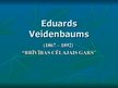 Presentations 'Eduarda Veidenbauma dzejoļu krājuma "Cēlajais gars" analīze', 1.