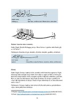 Summaries, Notes 'Arābu kaligrāfija', 10.